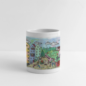 Panoramatasse - Freier Platz