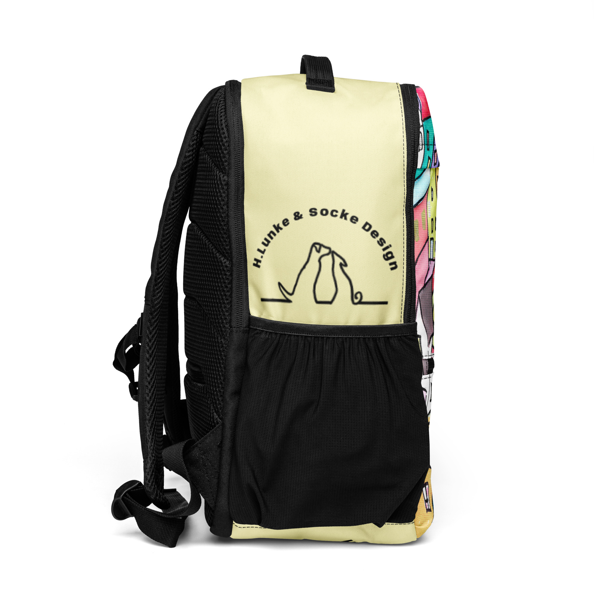 Allzweck-Rucksack - Motiv Stadt – Bild 7