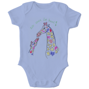 Kinder Bio Body Die Welt ist Bunt - Giraffen