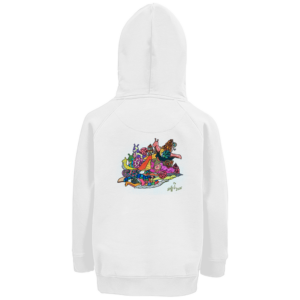 Kinder Premium Bio Hoodie Schneckencarambolage