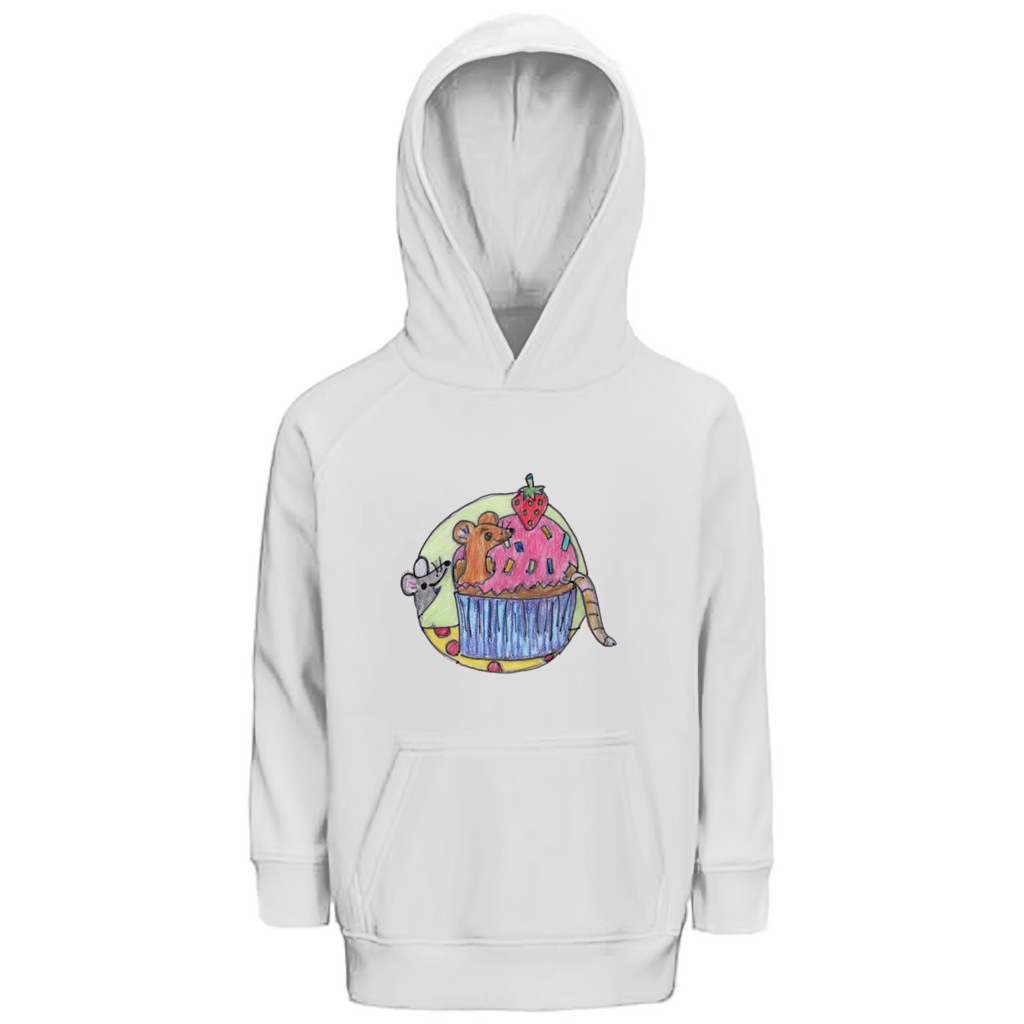 Kinder Premium Bio Hoodie Mäuse