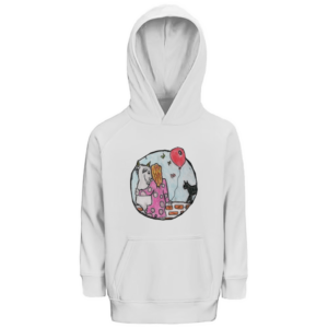 Kinder Premium Bio Hoodie Ziege