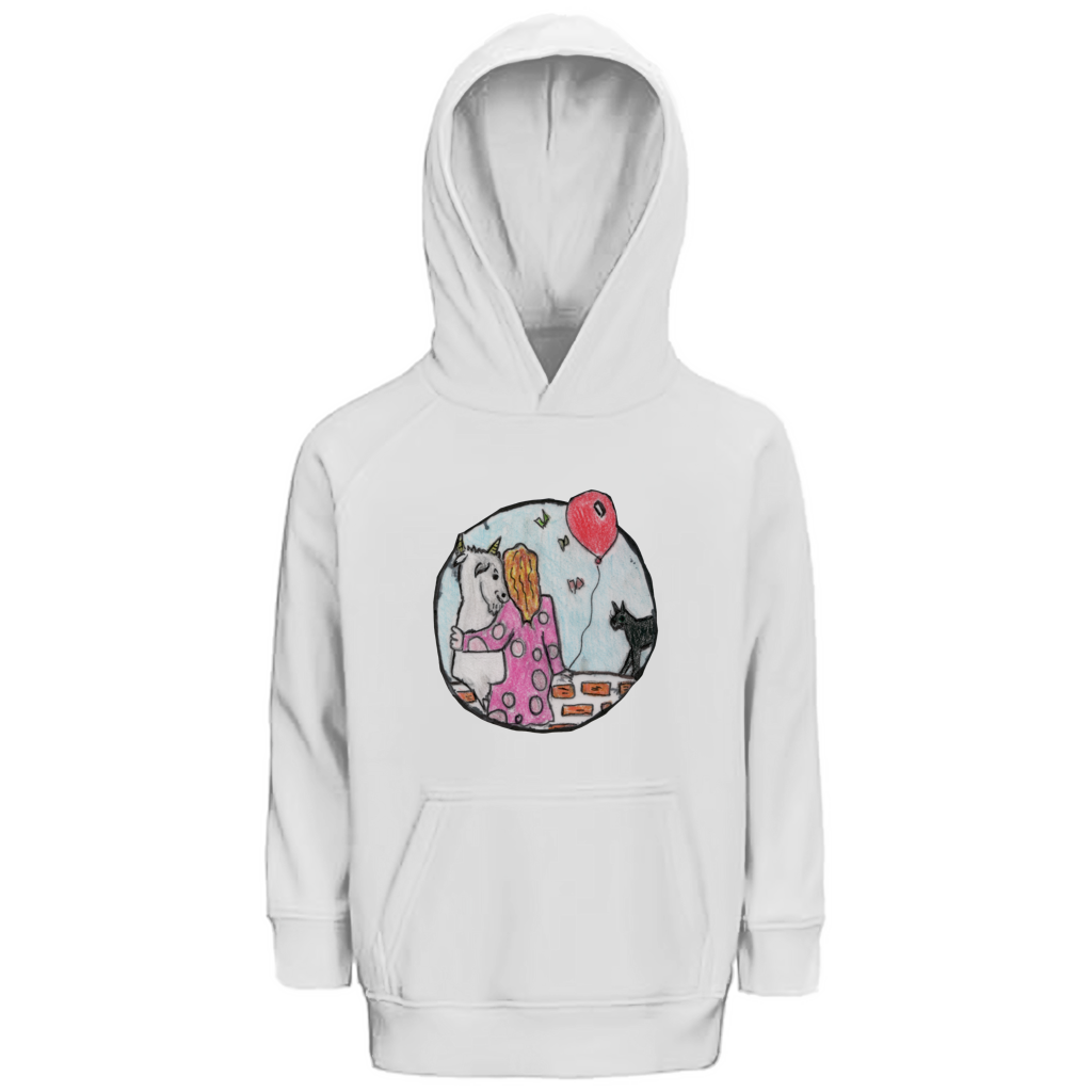 Kinder Premium Bio Hoodie Ziege