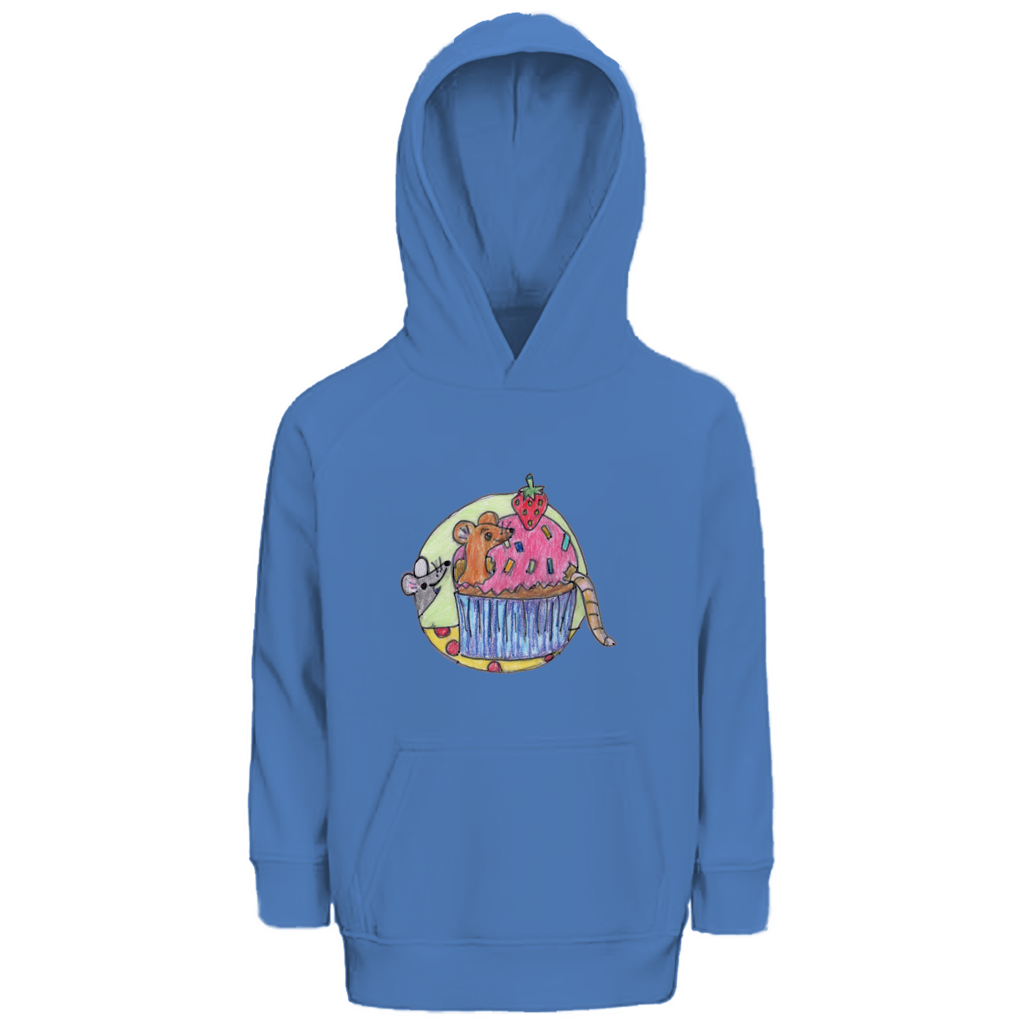 Kinder Premium Bio Hoodie Mäuse – Bild 2