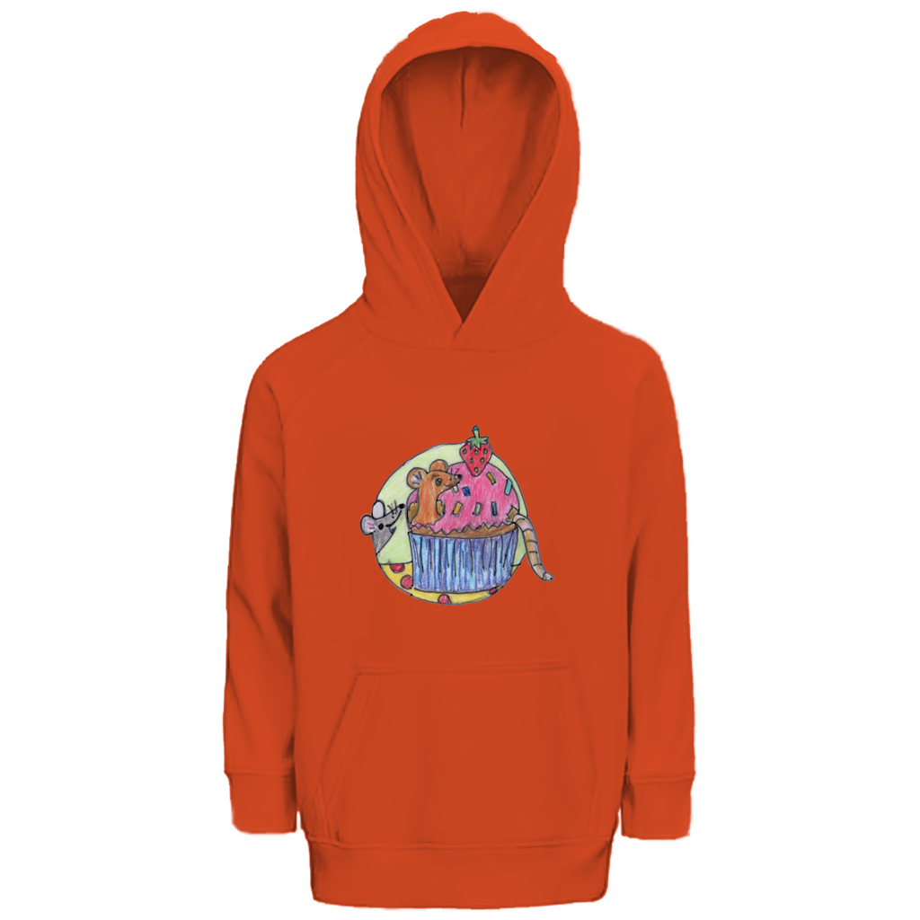 Kinder Premium Bio Hoodie Mäuse – Bild 3