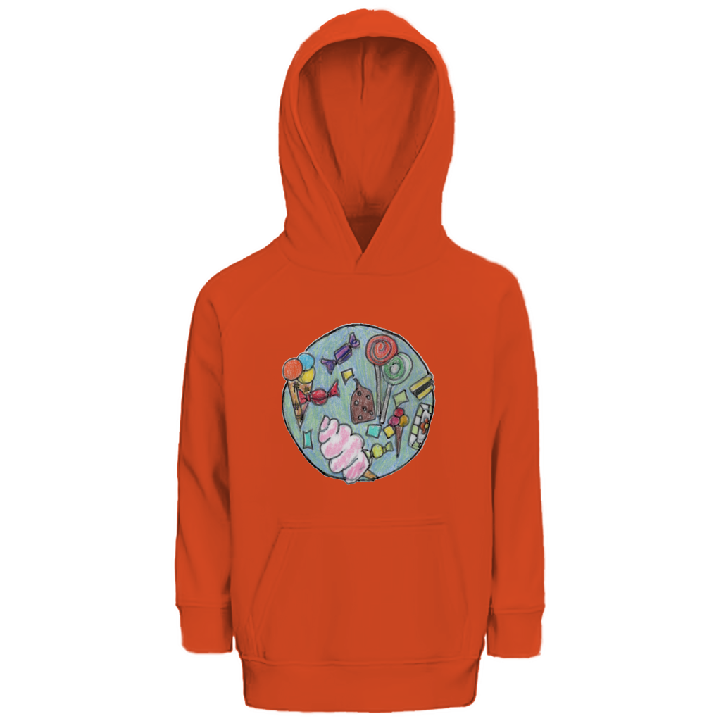 Kinder Premium Bio Hoodie Eis – Bild 3