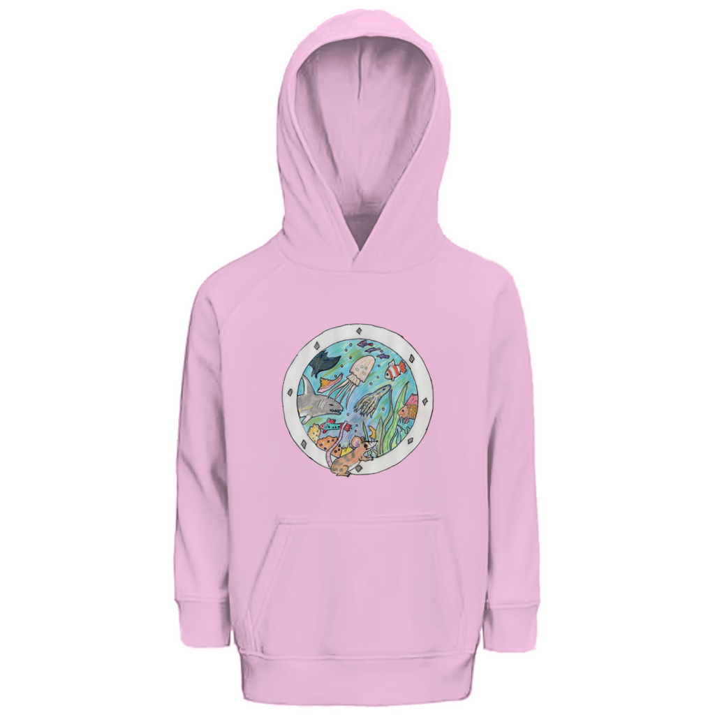 Kinder Premium Bio Hoodie Bullauge – Bild 5