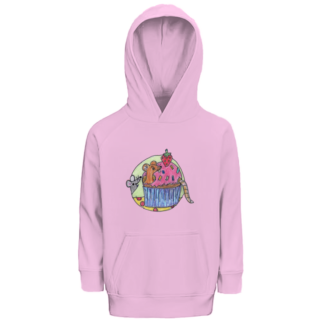 Kinder Premium Bio Hoodie Mäuse – Bild 5