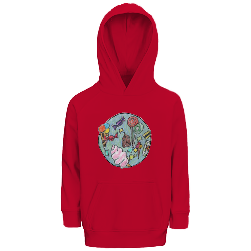 Kinder Premium Bio Hoodie Eis – Bild 6