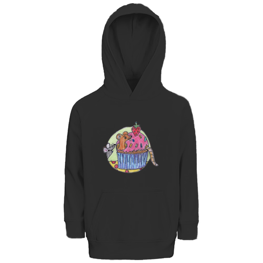 Kinder Premium Bio Hoodie Mäuse – Bild 7