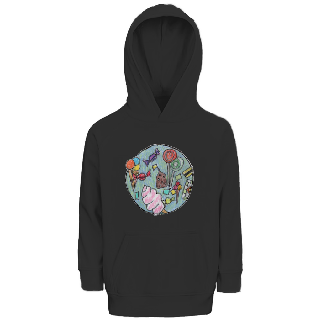 Kinder Premium Bio Hoodie Eis – Bild 7