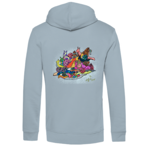 Herren Premium Bio Hoodie Schneckencarambolage