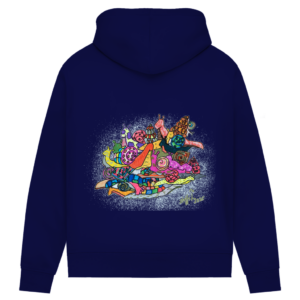 Damen Premium Bio Hoodie Schneckencarambolage