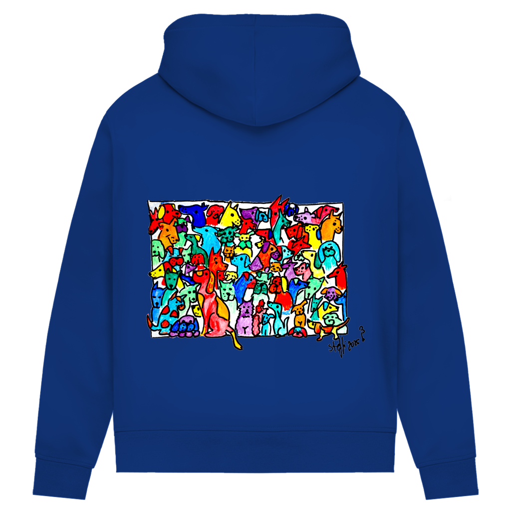 Damen Premium Bio Hoodie Find the Cat 4 – Bild 11