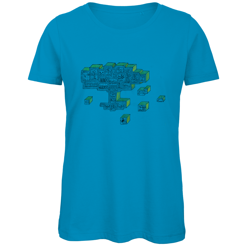 Damen Premium Bio T-Shirt Baum – Bild 2