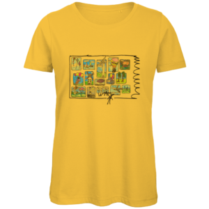 Damen Premium Bio T-Shirt Wind