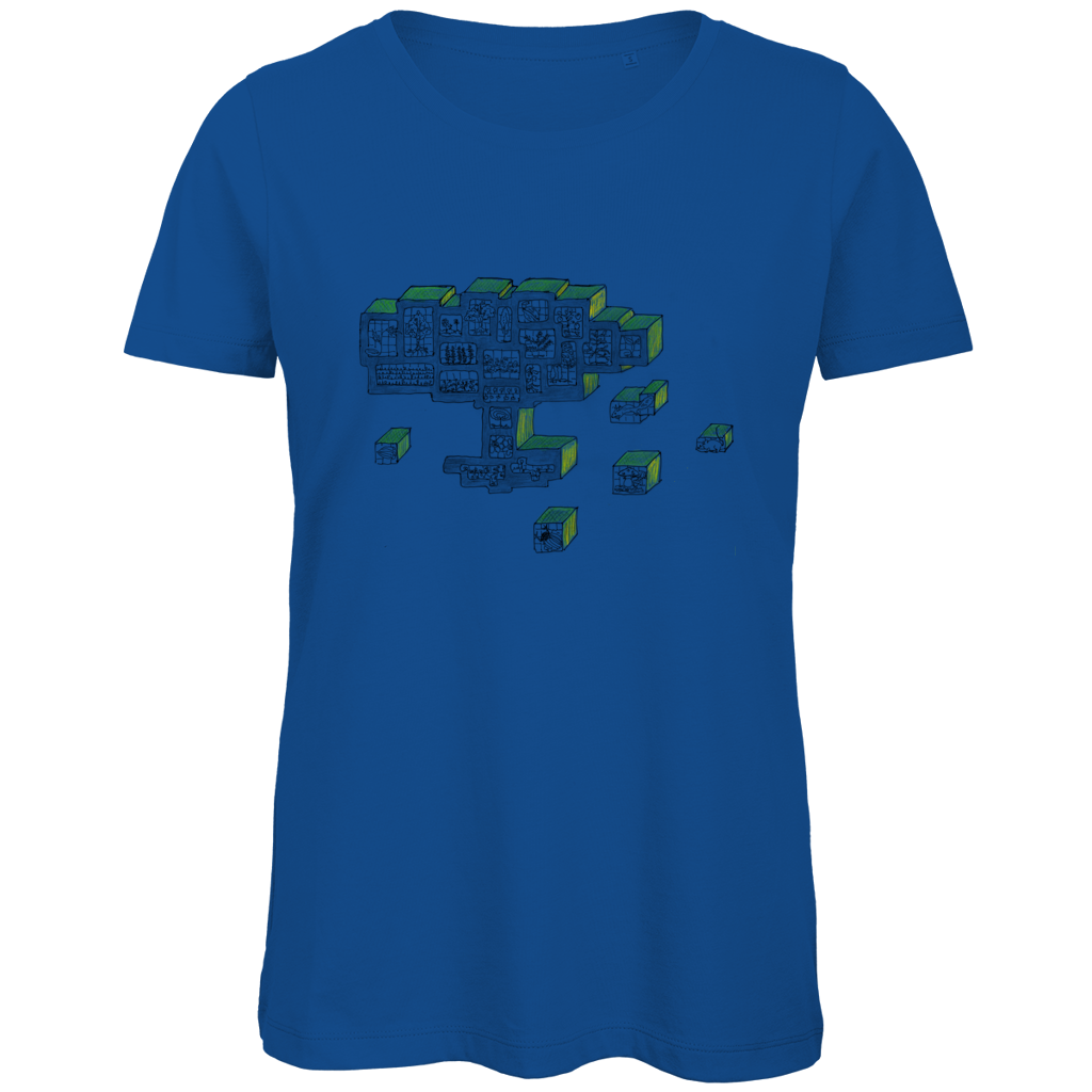 Damen Premium Bio T-Shirt Baum – Bild 5
