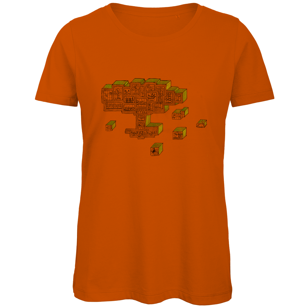 Damen Premium Bio T-Shirt Baum – Bild 6
