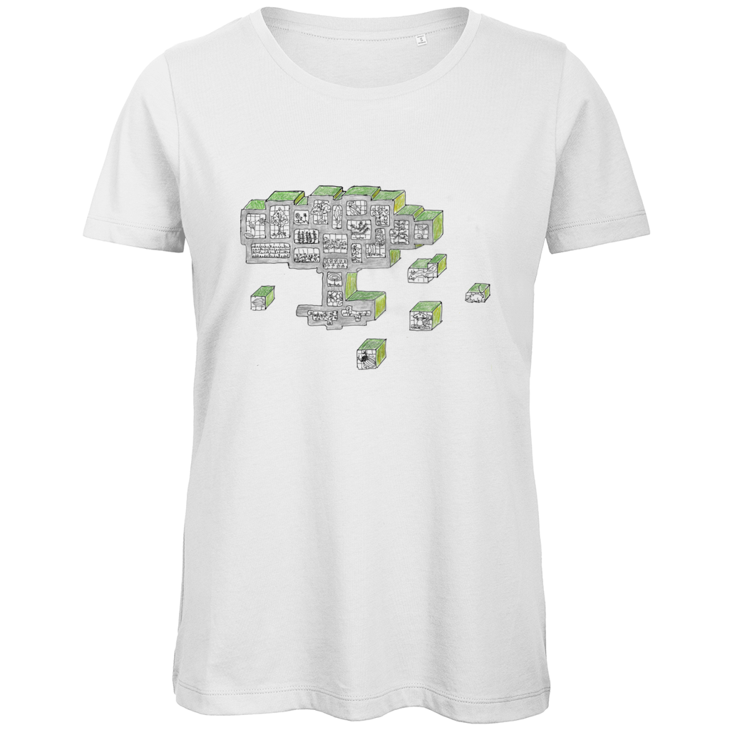 Damen Premium Bio T-Shirt Baum – Bild 8