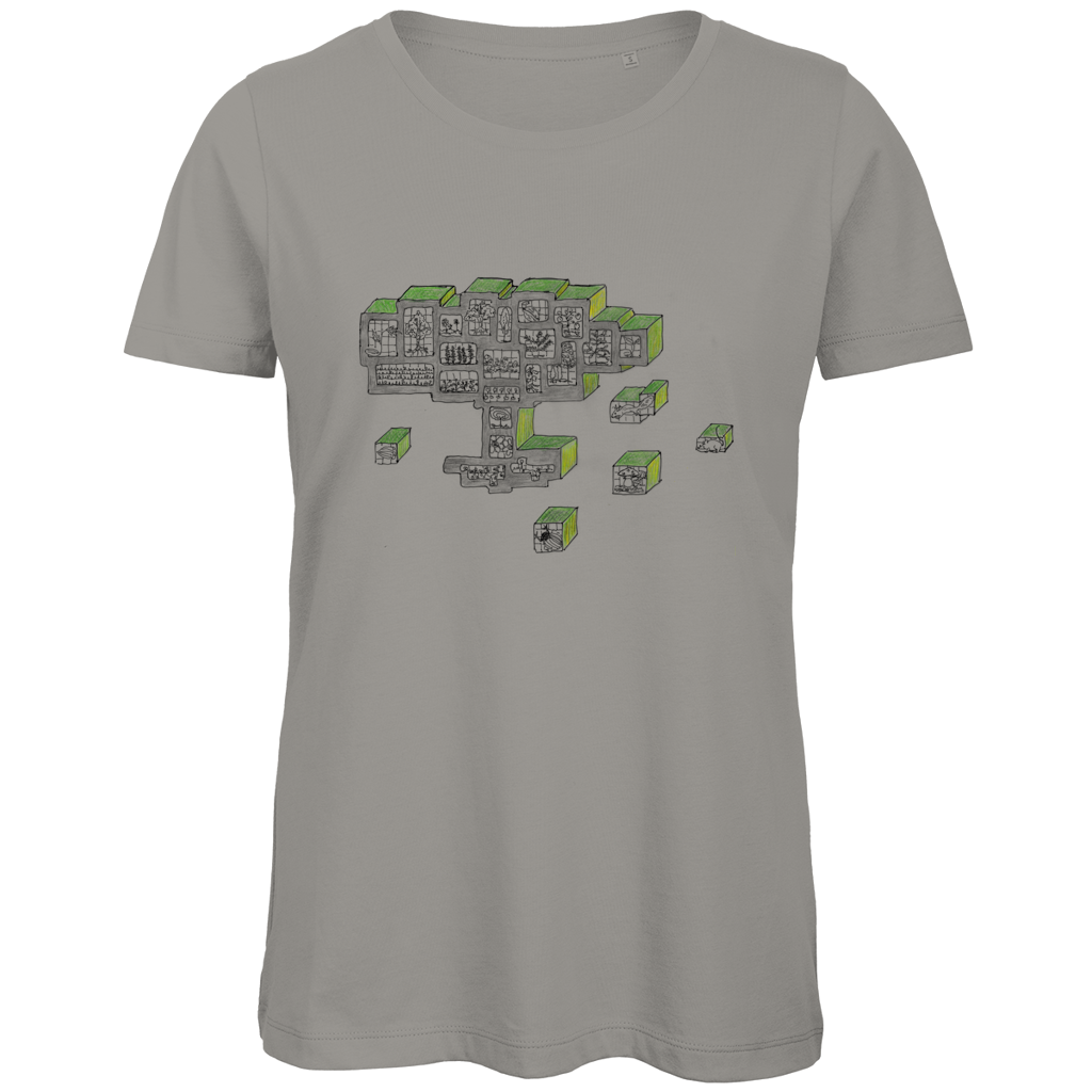 Damen Premium Bio T-Shirt Baum – Bild 9
