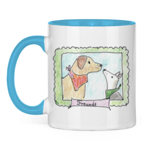 Tasse zweifarbig Freunde 01
