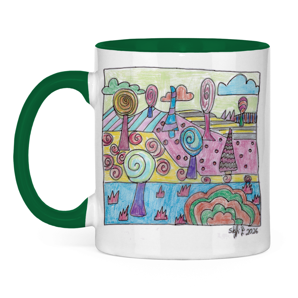 Tasse zweifarbig LolliBäume – Bild 11