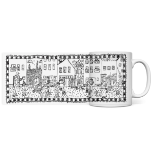 Panorama Tasse Strasse