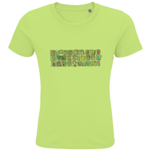 Kids Premium Bio T-Shirt Köpfe