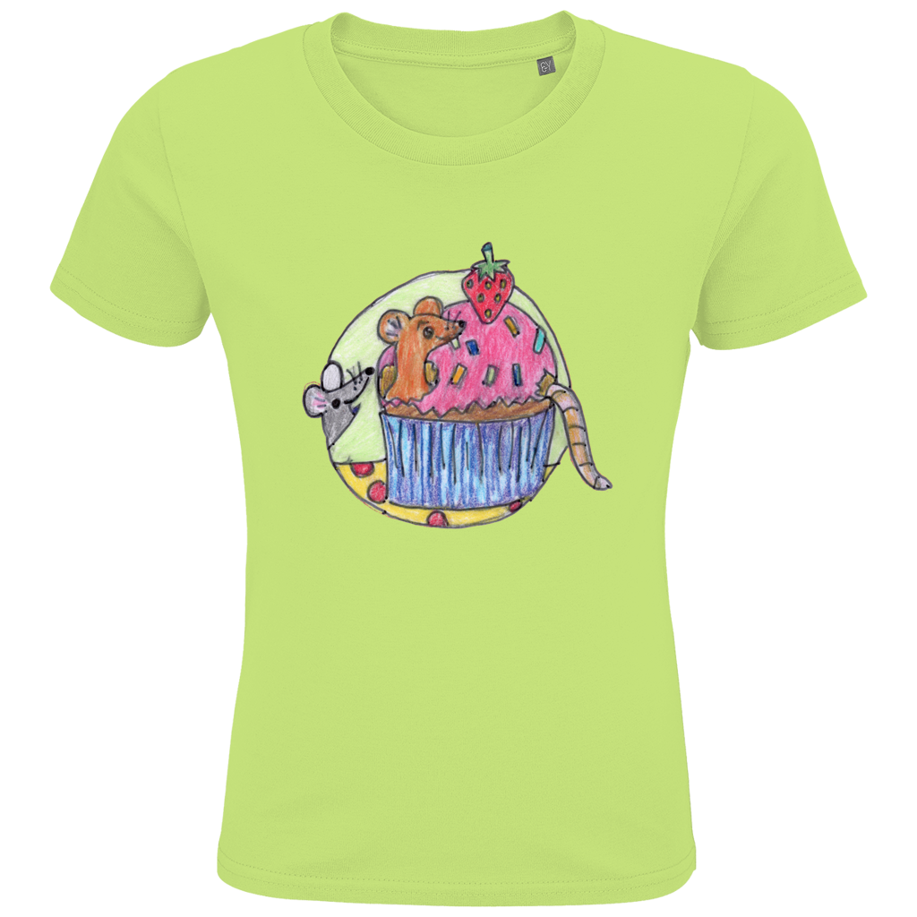 Kids Premium Bio T-Shirt Mäuse – Bild 2