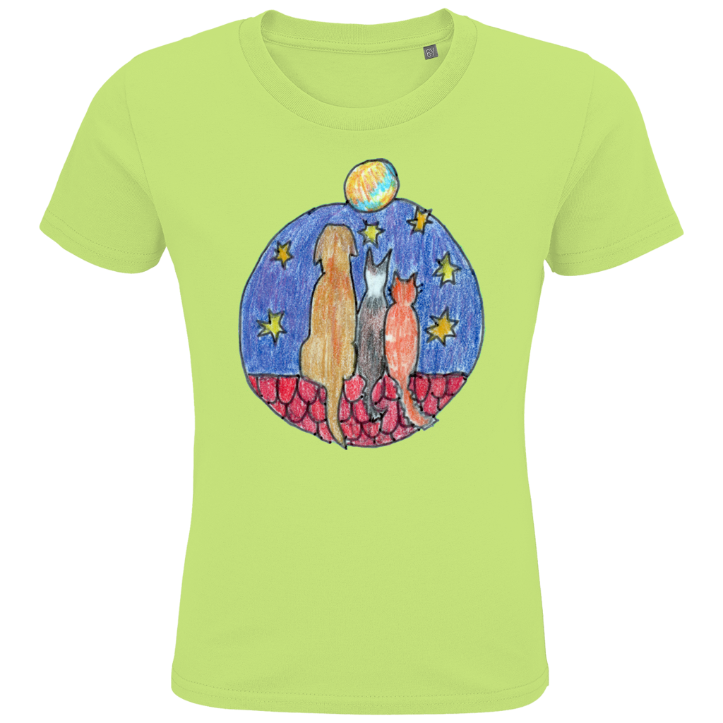 Kids Premium Bio T-Shirt Freunde – Bild 2
