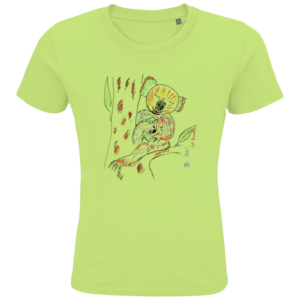 Kids Premium Bio T-Shirt Die Welt ist Bunt - Koala