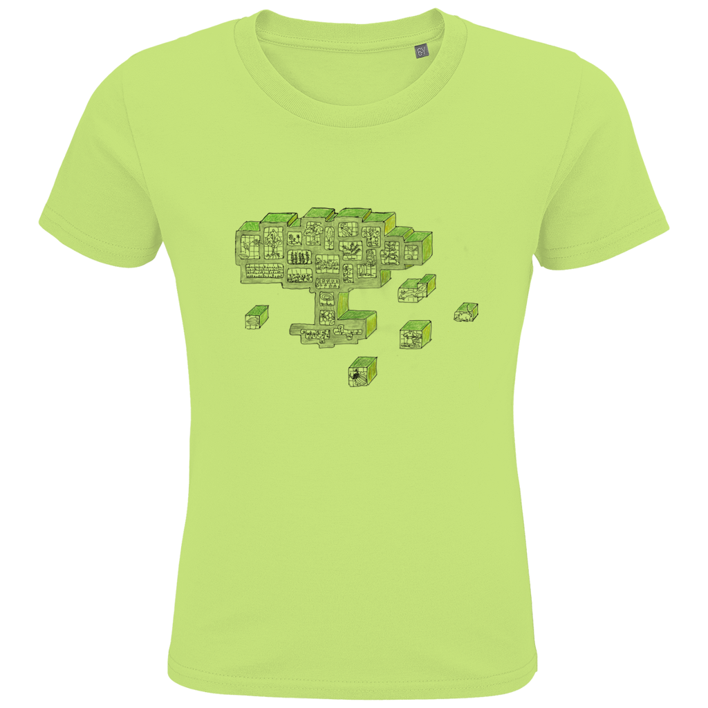 Kids Premium Bio T-Shirt Baum – Bild 2