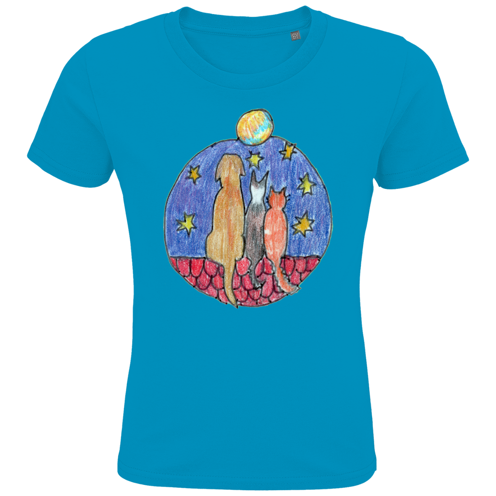Kids Premium Bio T-Shirt Freunde – Bild 3