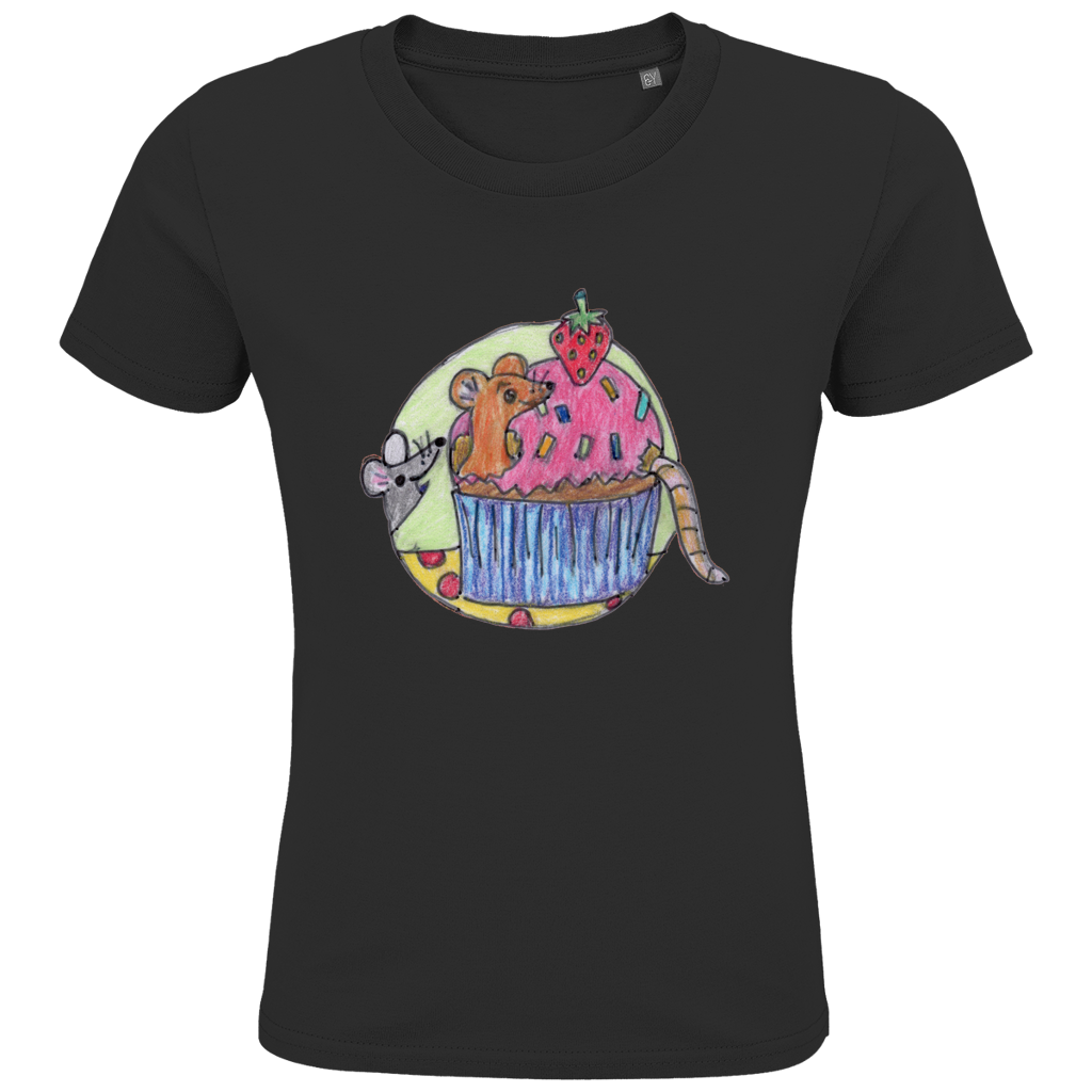 Kids Premium Bio T-Shirt Mäuse – Bild 4
