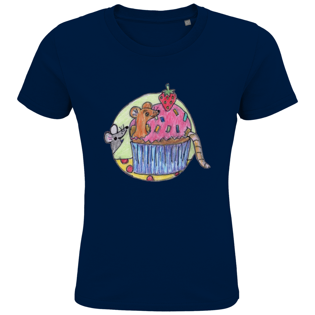 Kids Premium Bio T-Shirt Mäuse – Bild 5
