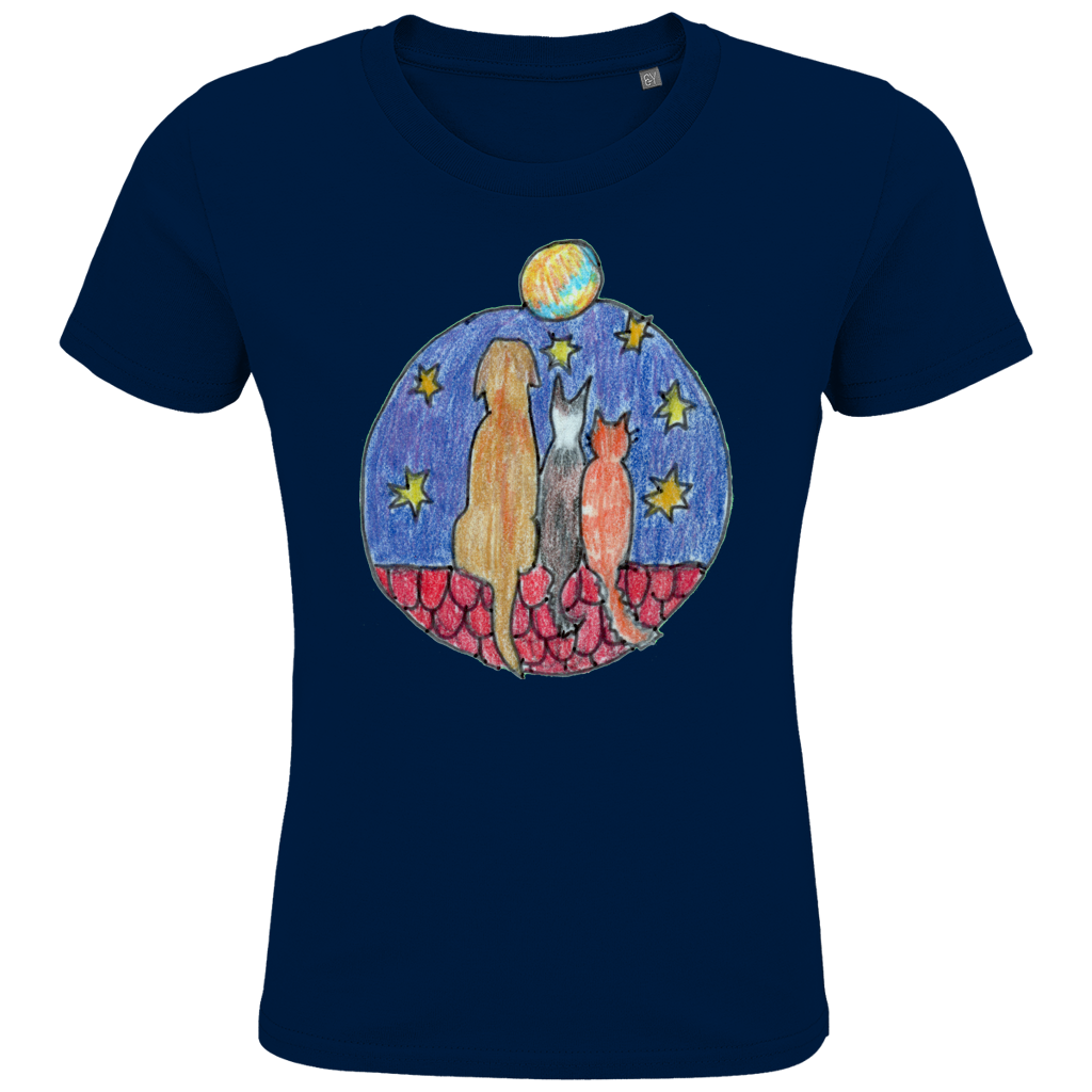 Kids Premium Bio T-Shirt Freunde – Bild 5
