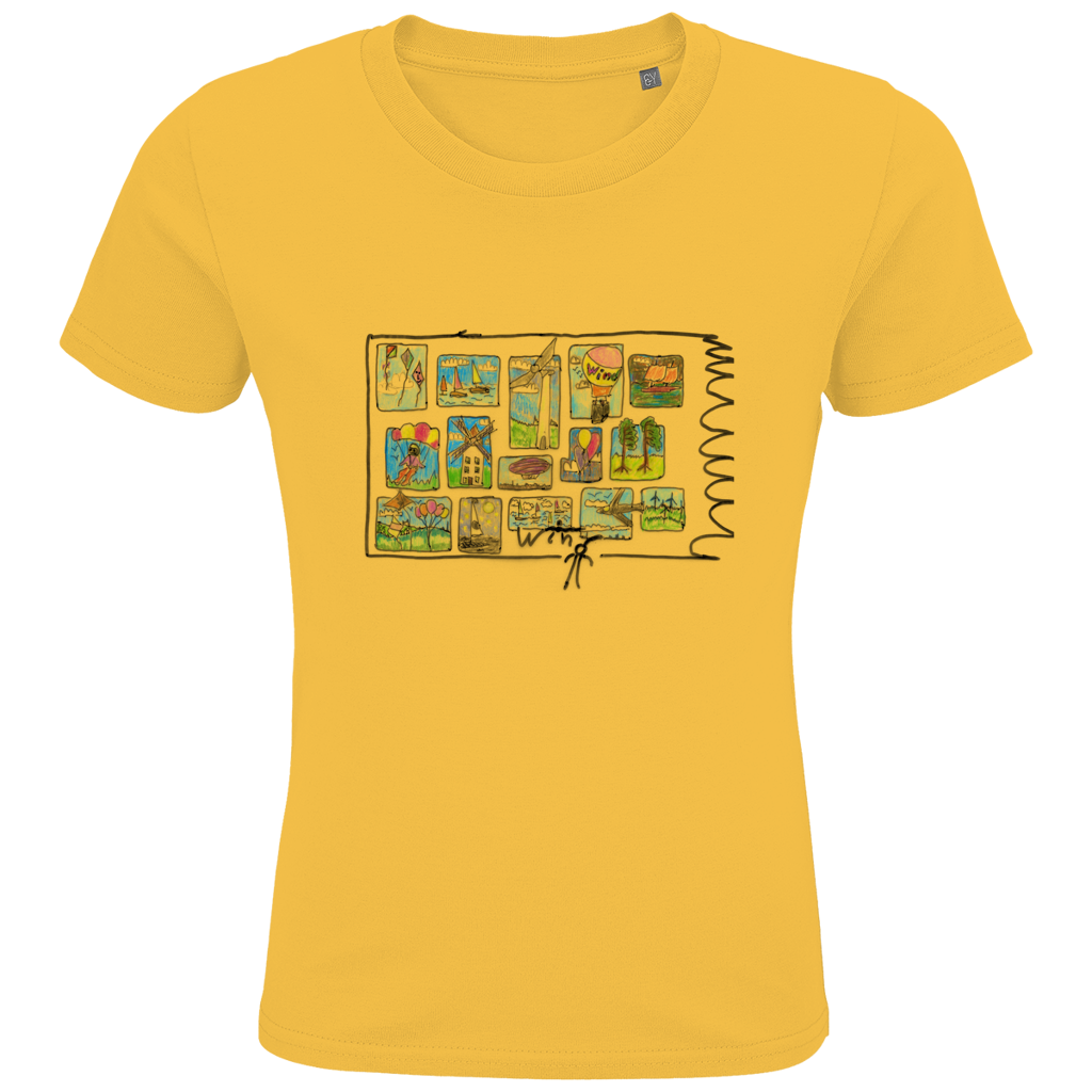 Kids Premium Bio T-Shirt Wind – Bild 3