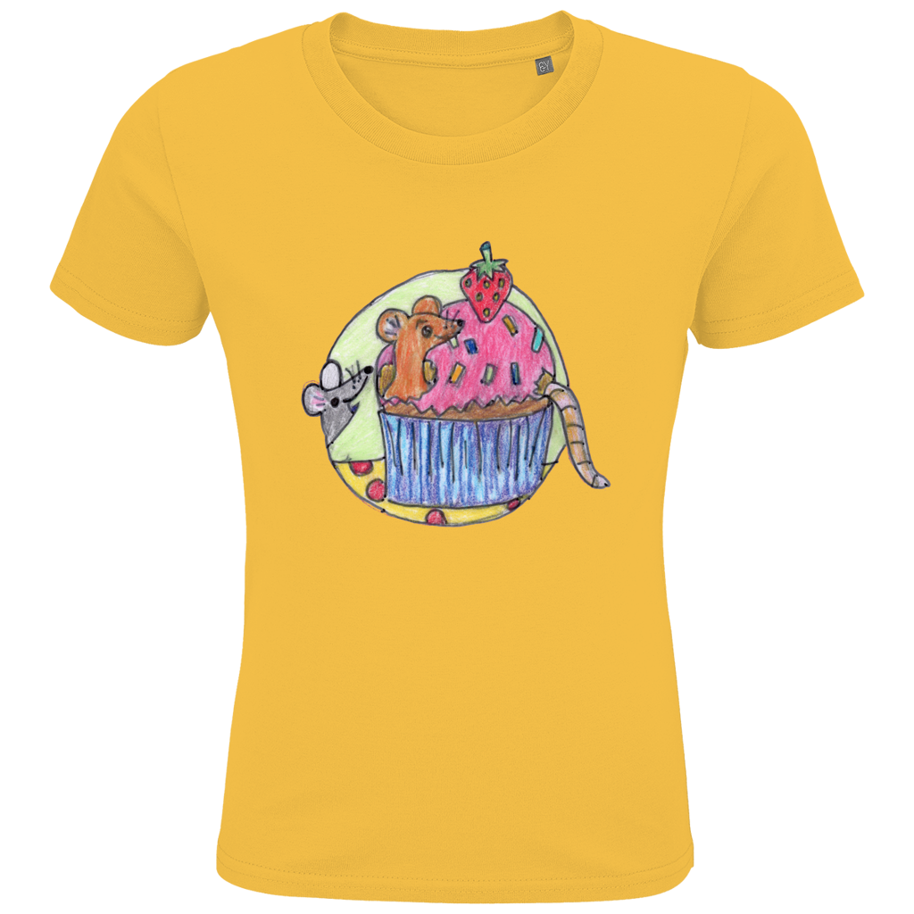 Kids Premium Bio T-Shirt Mäuse – Bild 6