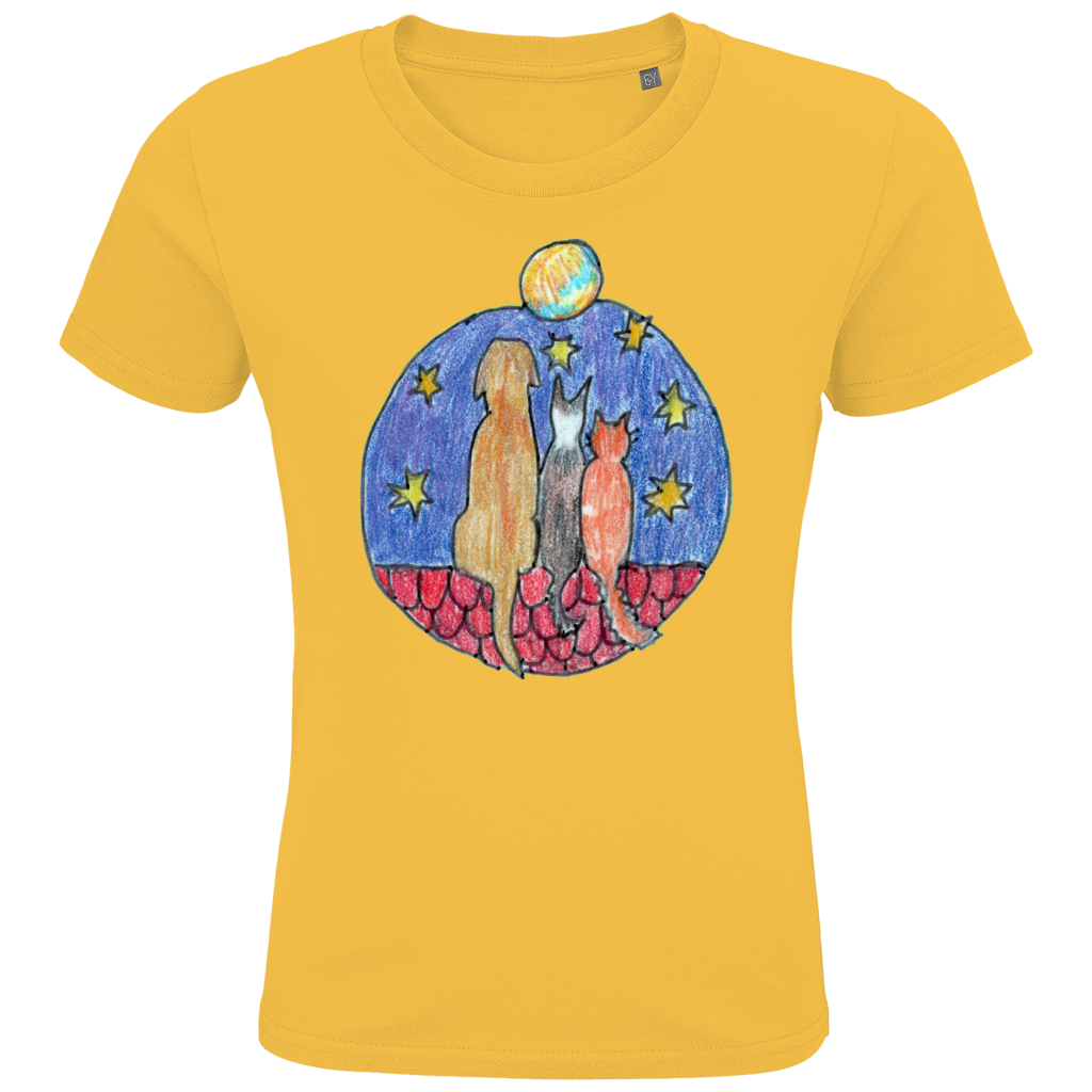 Kids Premium Bio T-Shirt Freunde – Bild 6