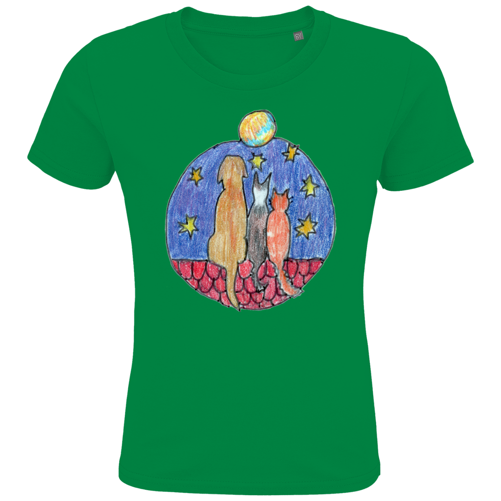 Kids Premium Bio T-Shirt Freunde – Bild 7