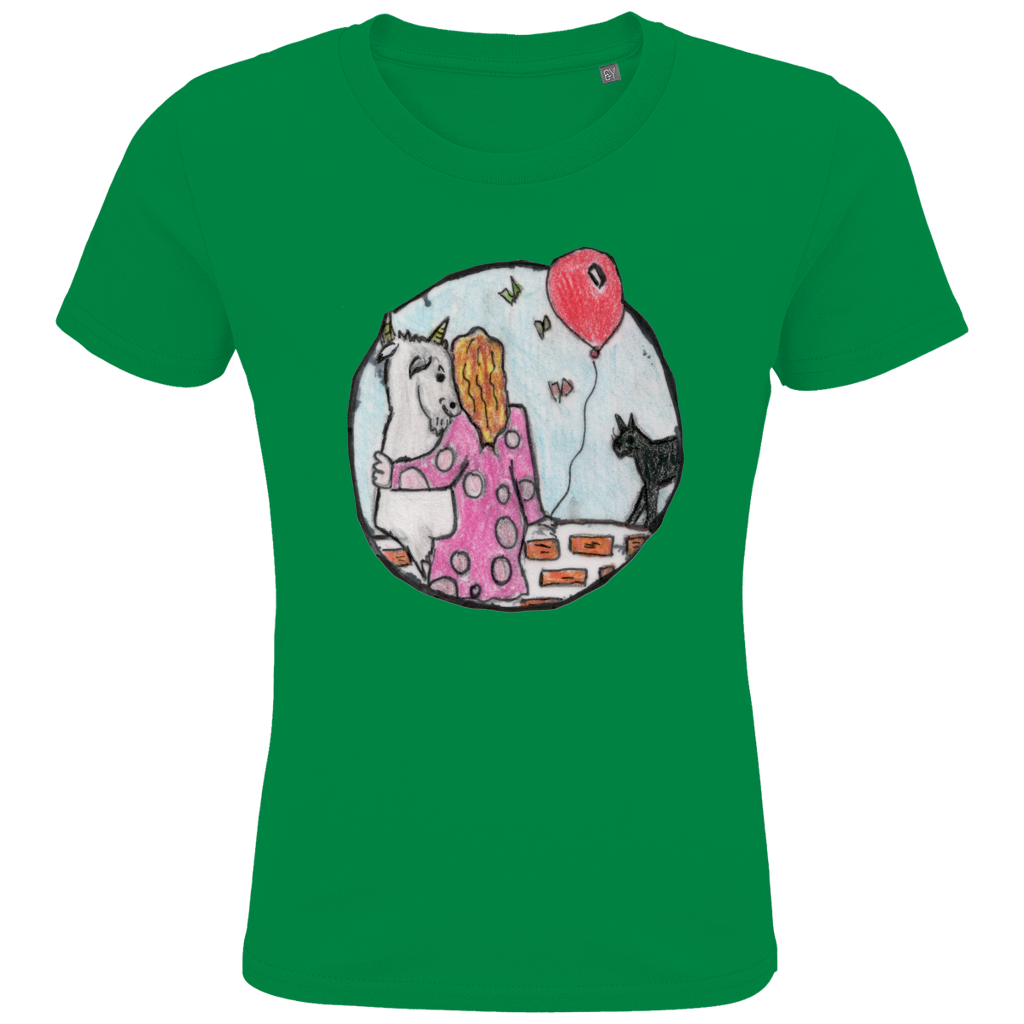 Kids Premium Bio T-Shirt Ziege – Bild 7