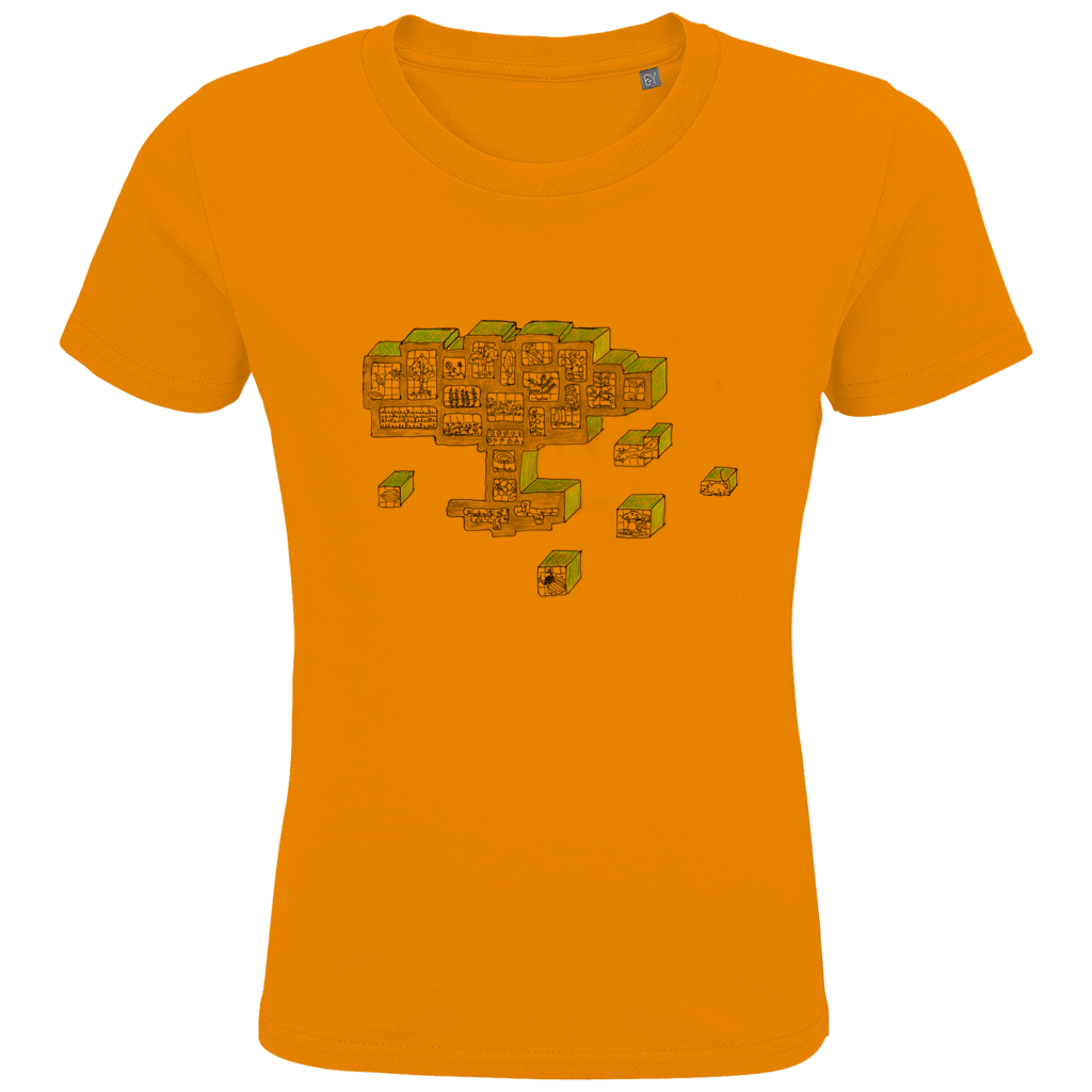 Kids Premium Bio T-Shirt Baum – Bild 4