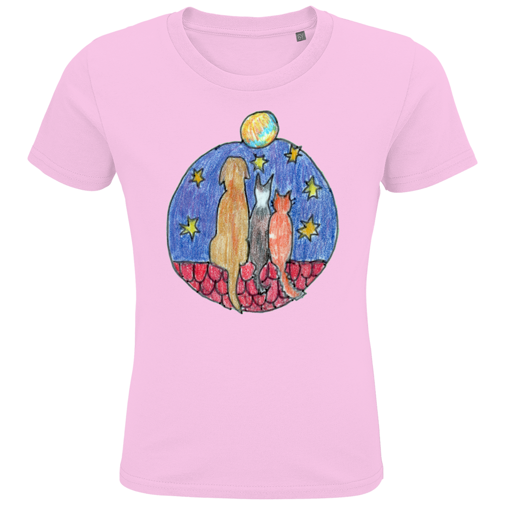 Kids Premium Bio T-Shirt Freunde – Bild 9