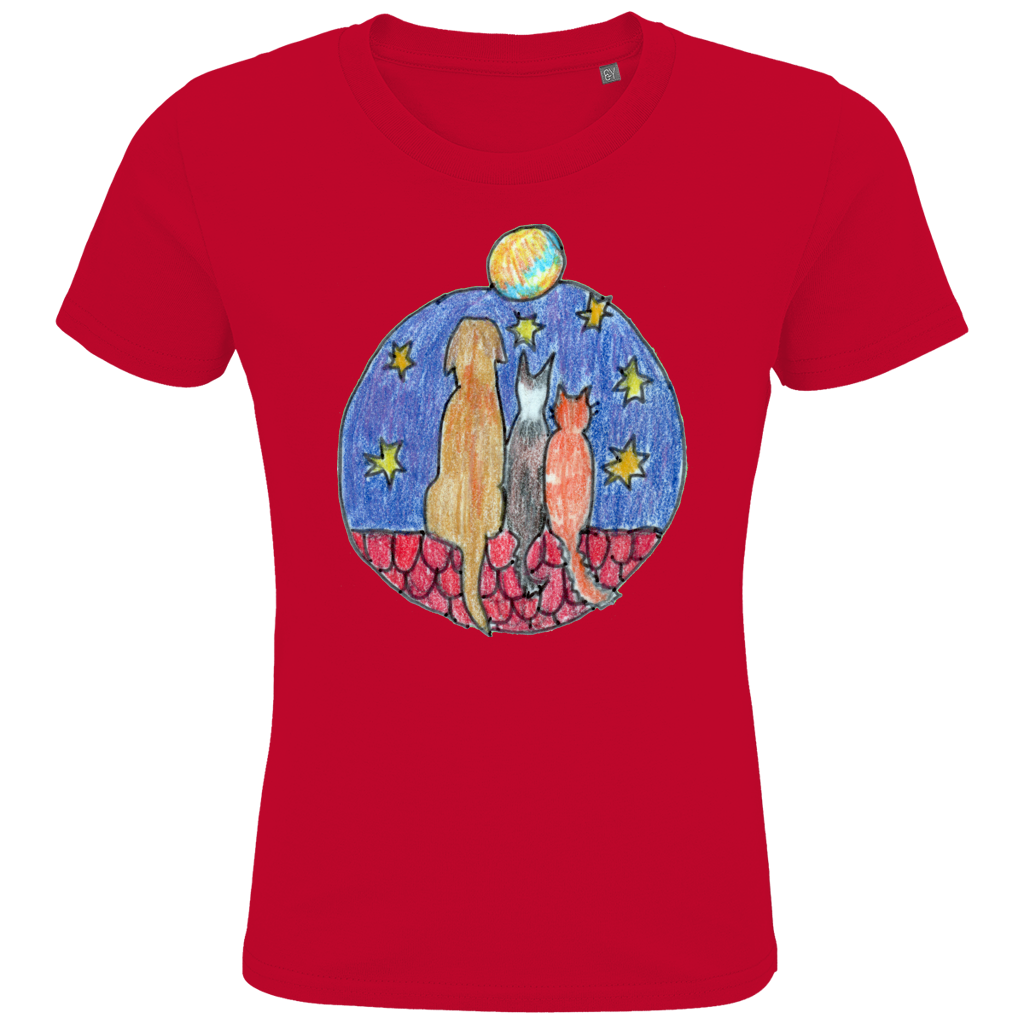 Kids Premium Bio T-Shirt Freunde – Bild 10