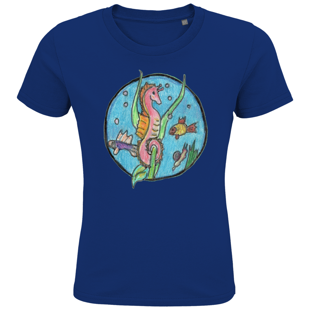 Kids Premium Bio T-Shirt Seepferdchen
