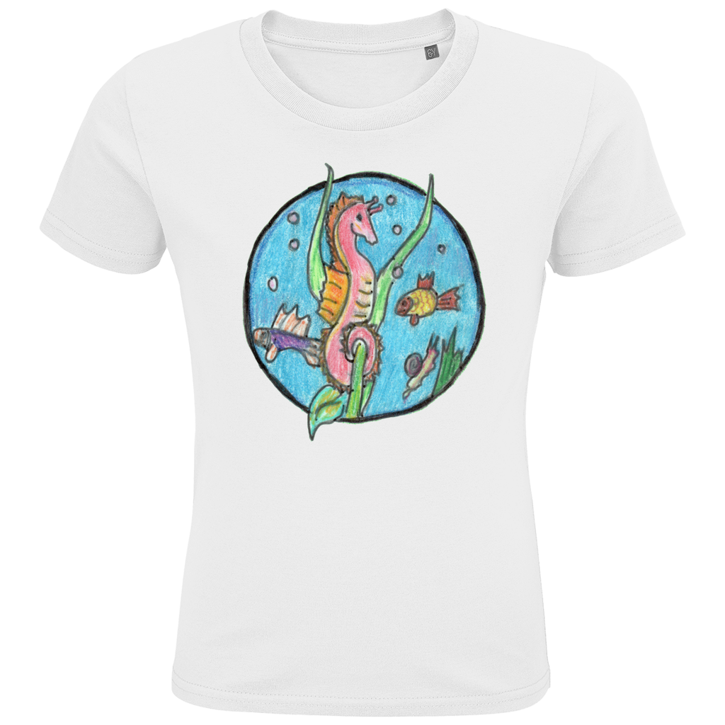 Kids Premium Bio T-Shirt Seepferdchen – Bild 11