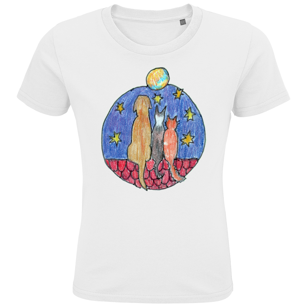 Kids Premium Bio T-Shirt Freunde – Bild 11