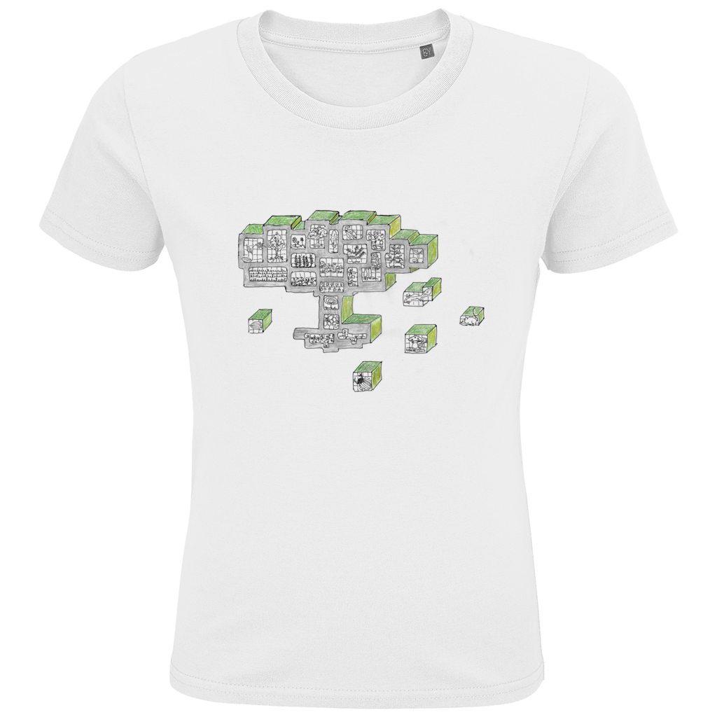 Kids Premium Bio T-Shirt Baum – Bild 6