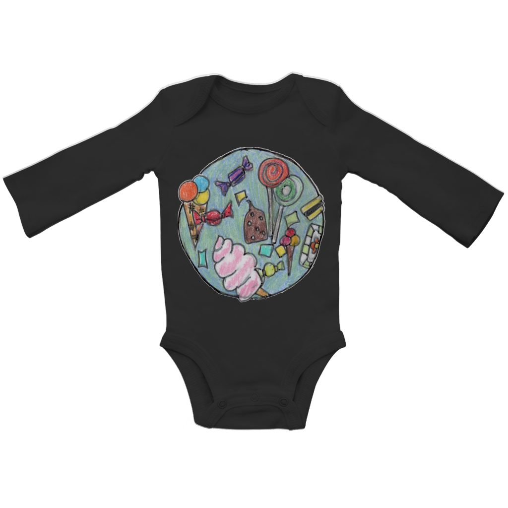 Baby Bio Bodysuite Langarm Eis – Bild 2