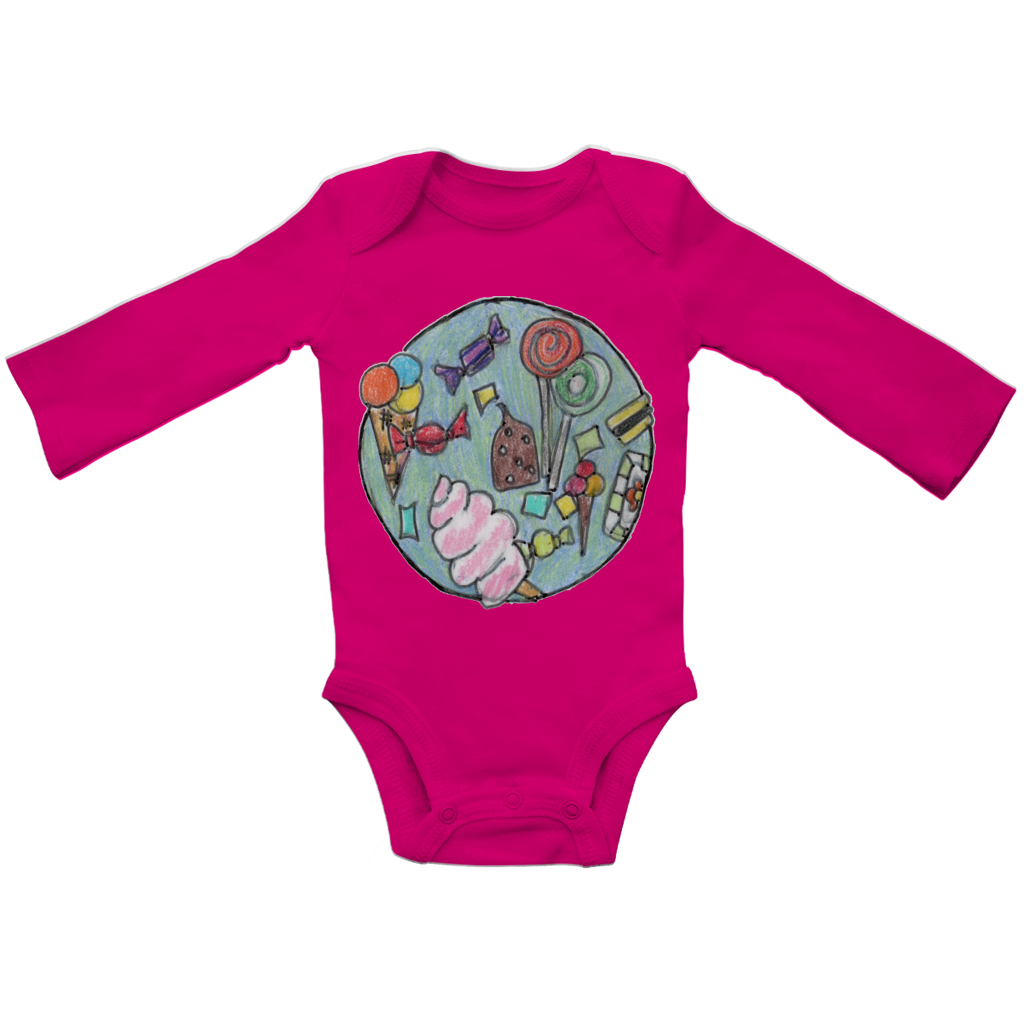 Baby Bio Bodysuite Langarm Eis – Bild 3
